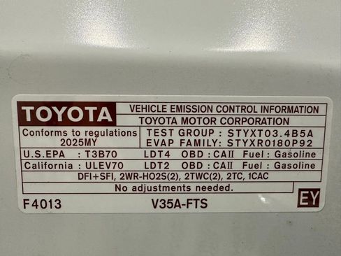 Used 2025 Toyota Tundra SR w/ SR Tow Package AWD/4WD image 69