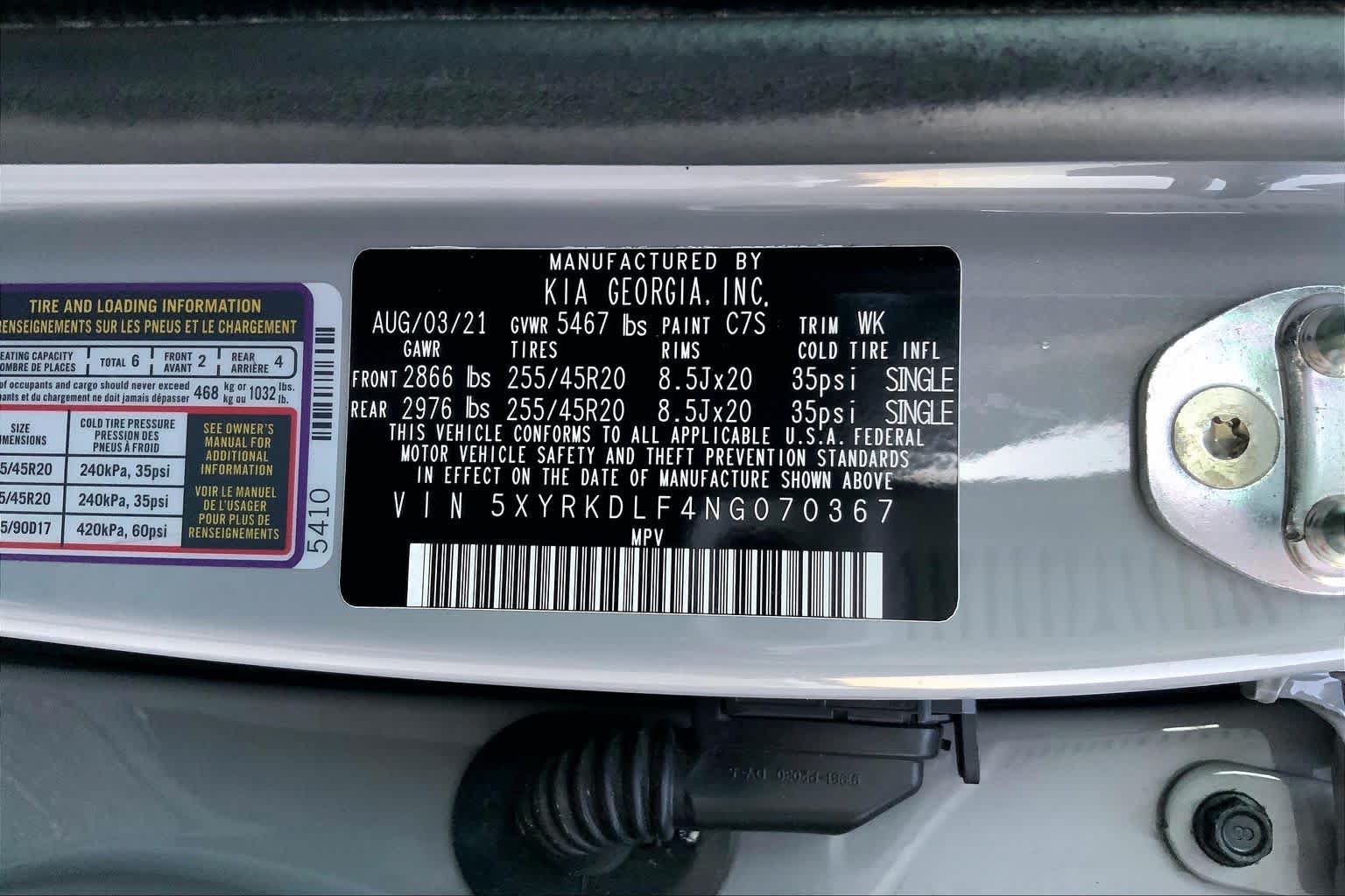 Used 2022 Kia Sorento SX Prestige w/ Rust Color Package AWD/4WD image 29