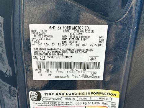 Used 2014 Ford F150 XLT w/ Equipment Group 302A Luxury image 27