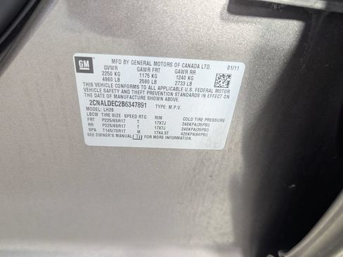 Used 2011 Chevrolet Equinox LT w/ Driver Convenience Package FWD image 22