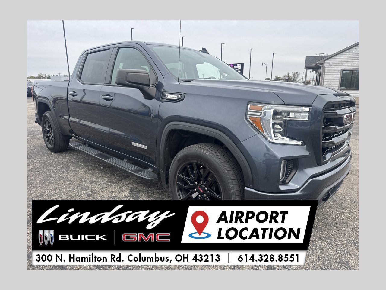 Used 2021 GMC Sierra 1500 Elevation w/ LPO, Elevation Black Package AWD/4WD image 1