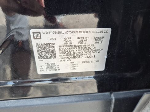 Used 2023 Chevrolet Equinox RS w/ RS Leather Package FWD image 28