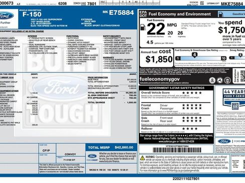 Used 2021 Ford F150 XL w/ STX Appearance Package RWD image 4
