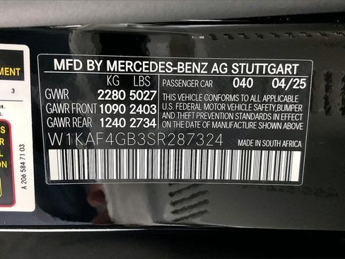 Used 2025 Mercedes-Benz C 300 C 300 image 33