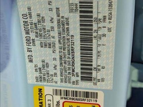 New 2025 Ford Bronco Sport Heritage w/ Convenience Package image 16