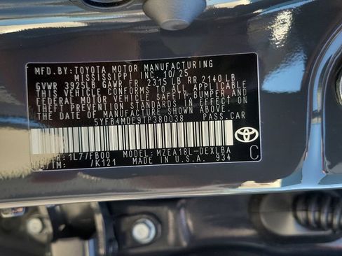 Certified 2026 Toyota Corolla LE FWD image 26