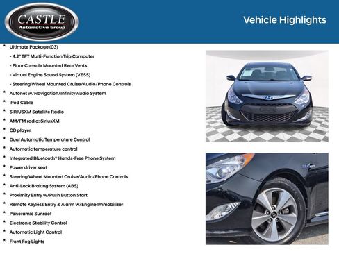 Used 2012 Hyundai Sonata Hybrid w/ Ultimate Pkg FWD image 12