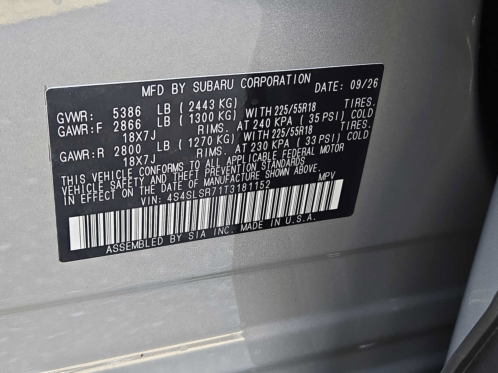 New 2026 Subaru Forester Premium AWD/4WD image 10