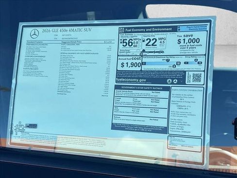 New 2026 Mercedes-Benz GLE 450e 4MATIC image 18