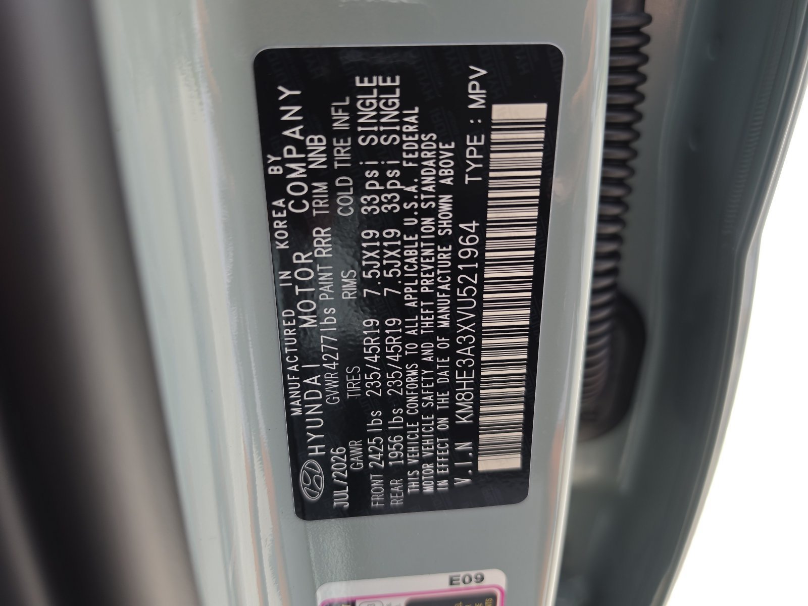 New 2027 Hyundai Kona Limited FWD image 39