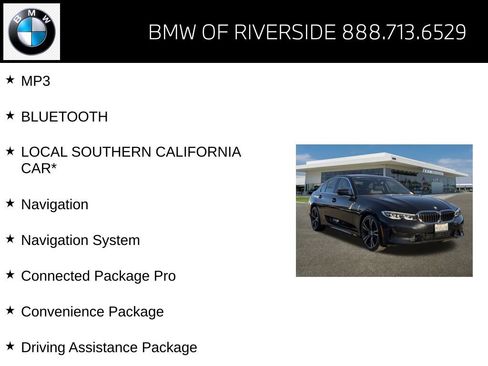 Certified 2022 BMW 330i Sedan w/ Driving Assistance Package image 15