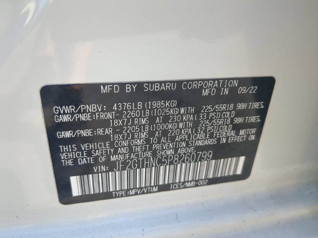 Used 2023 Subaru Crosstrek 2.5i Limited AWD/4WD image 10