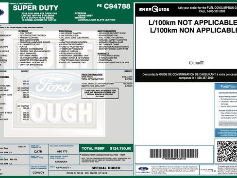 Used 2023 Ford F250 Limited w/ FX4 Off-Road Package image 9