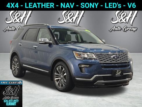 Used 2018 Ford Explorer Platinum AWD/4WD image 1