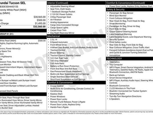 Used 2025 Hyundai Tucson SEL FWD image 35