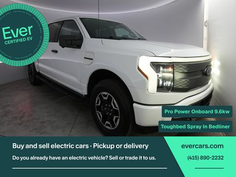 Used 2023 Ford F150 Lightning XLT AWD/4WD image 1