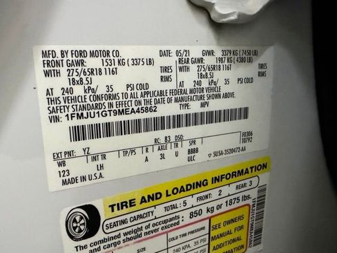 Used 2021 Ford Expedition XL AWD/4WD image 54