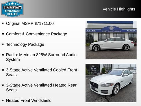 Used 2017 Jaguar XF R-Sport AWD/4WD image 4