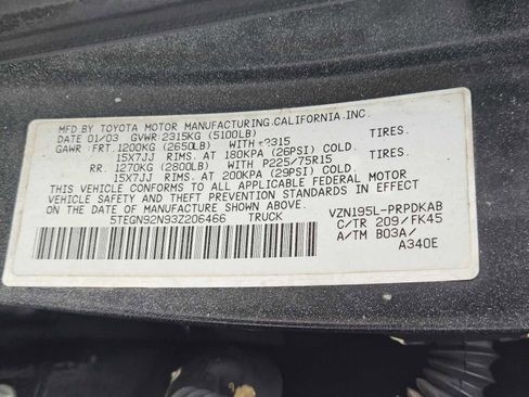 Used 2003 Toyota Tacoma PreRunner image 29