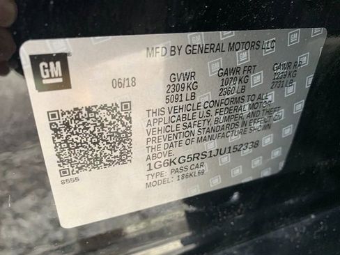 Used 2018 Cadillac CT6 Premium Luxury w/ Super Cruise Package image 28