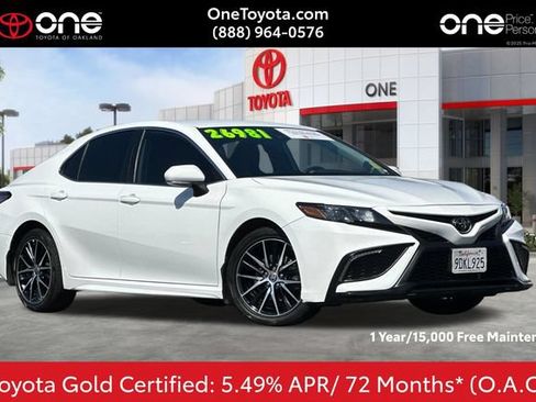 Certified 2023 Toyota Camry SE w/ Protection Package (Q2) (TMS) FWD image 1
