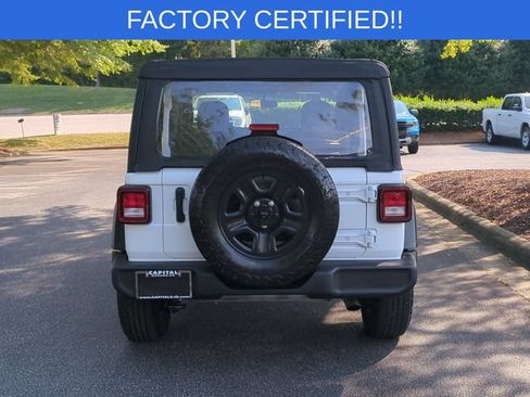 Certified 2025 Jeep Wrangler Sport AWD/4WD image 4
