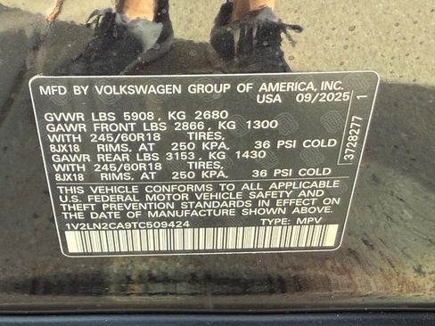 New 2026 Volkswagen Atlas SE image 18