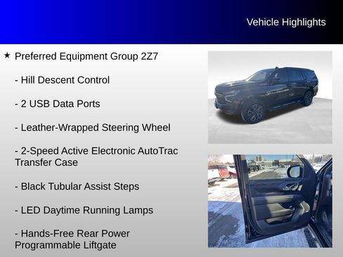 Used 2021 Chevrolet Tahoe Z71 w/ Z71 Off-Road Package image 16