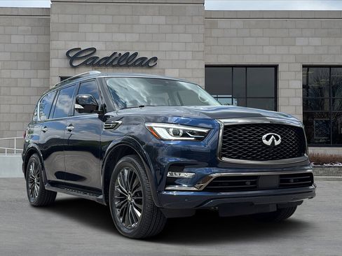 Used 2021 INFINITI QX80 Premium Select w/ All-Season Package AWD/4WD image 1