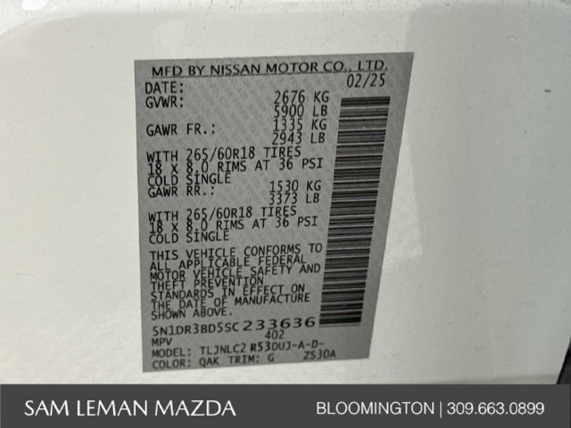 Used 2025 Nissan Pathfinder Rock Creek AWD/4WD image 32