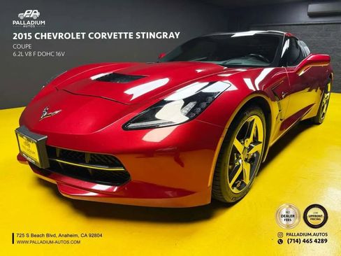 Used 2015 Chevrolet Corvette Stingray Coupe w/ 2LT Preferred Equipment Group image 1