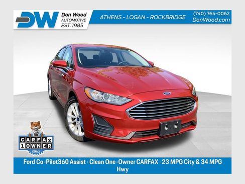 Used 2020 Ford Fusion SE FWD image 1