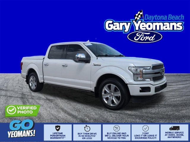 Certified 2019 Ford F150 Platinum w/ Equipment Group 701A Luxury RWD image 1