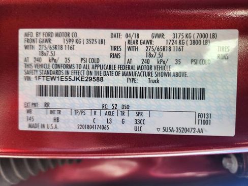 Used 2018 Ford F150 Lariat image 27