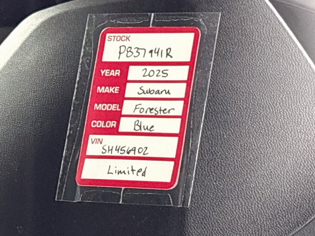 Used 2025 Subaru Forester Limited AWD/4WD image 26