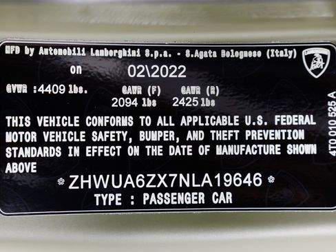 Used 2022 Lamborghini Huracan STO image 68