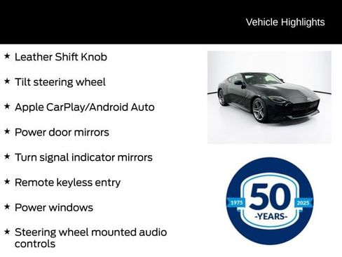 Used 2024 Nissan Z Sport w/ Floor Mat Package RWD image 16