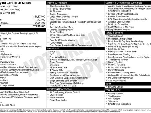 Used 2022 Toyota Corolla LE image 26