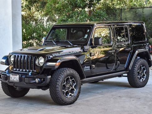 Used 2023 Jeep Wrangler Unlimited Rubicon 4xe w/ Steel Bumper Group image 3