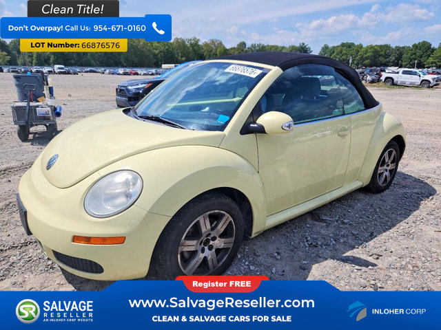 Used 2006 Volkswagen Beetle Convertible w/ Package 1 FWD image 1
