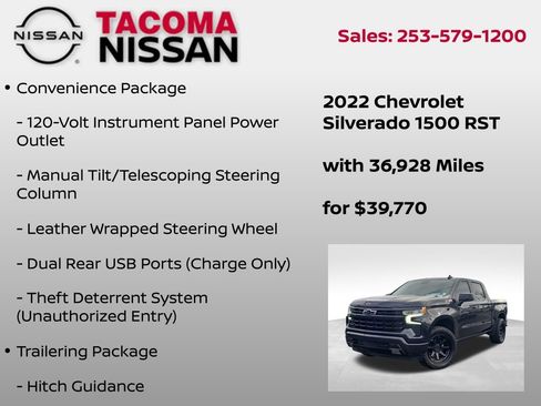 Used 2022 Chevrolet Silverado 1500 RST image 12