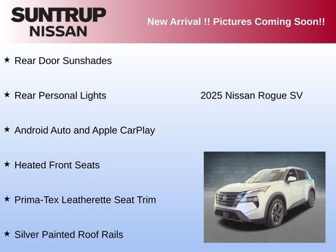 Used 2025 Nissan Rogue SV w/ SV Premium Package image 11