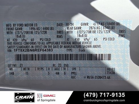 Used 2024 Ford F250 XL w/ STX Appearance Package AWD/4WD image 33