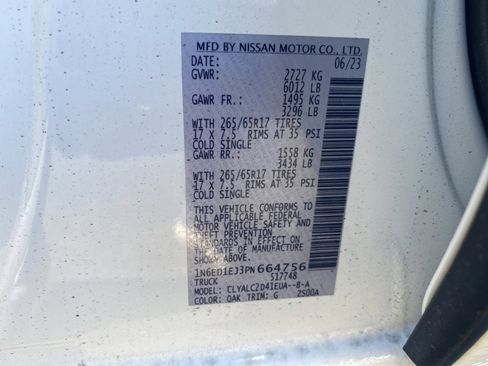 Used 2023 Nissan Frontier SV w/ SV Convenience Package image 24