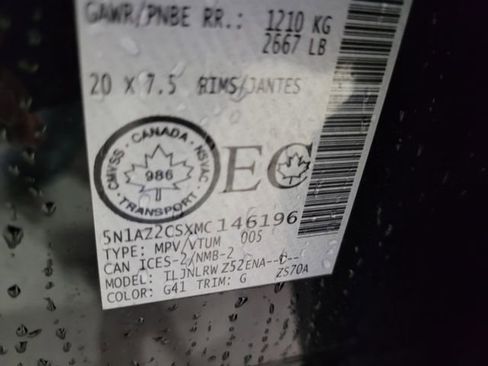 Used 2021 Nissan Murano SL image 52