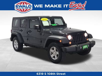 Certified 2016 Jeep Wrangler Unlimited Sport w/ Quick Order Package 24S