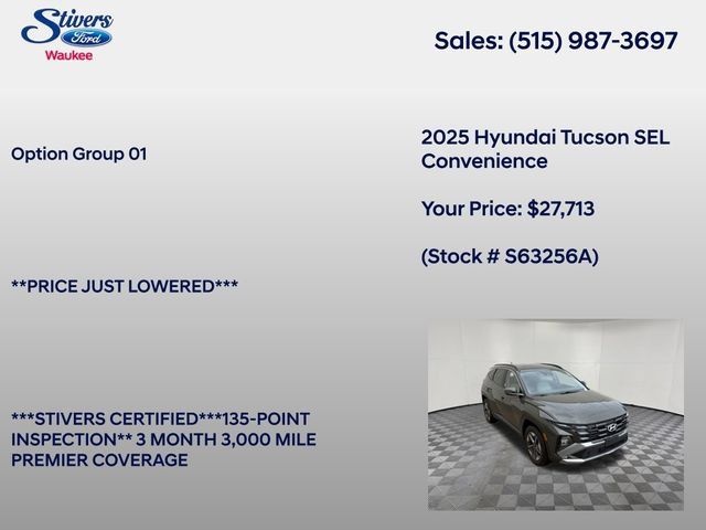 Used 2025 Hyundai Tucson SEL AWD/4WD image 8