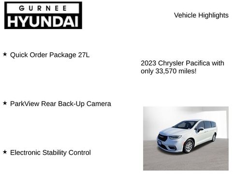Used 2023 Chrysler Pacifica Touring-L FWD image 7