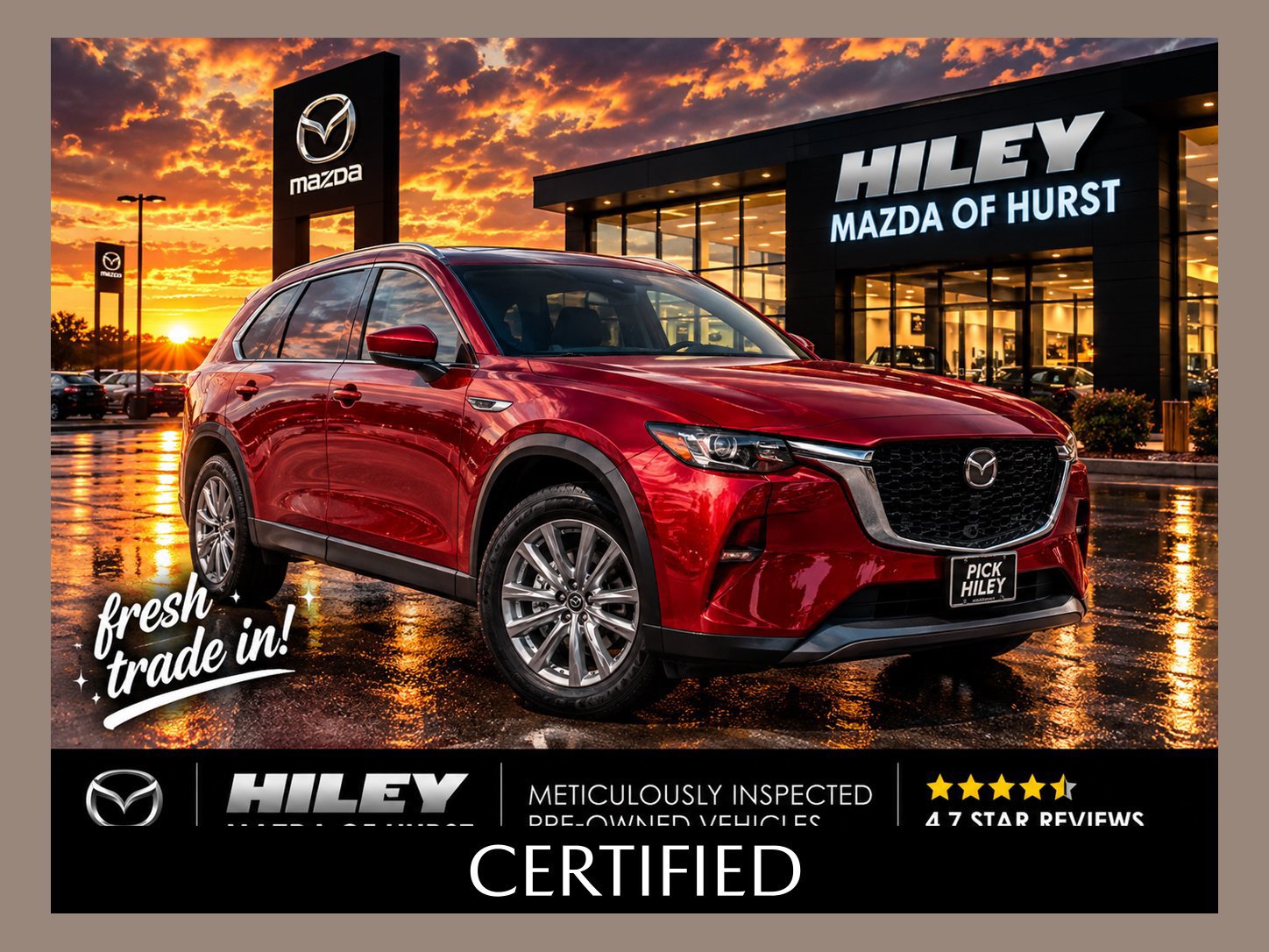 Used 2025 MAZDA CX-90 3.3 Turbo w/ Preferred Package AWD/4WD image 1