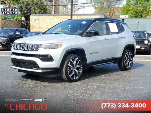 Certified 2025 Jeep Compass Limited w/ Elite Group AWD/4WD image 2